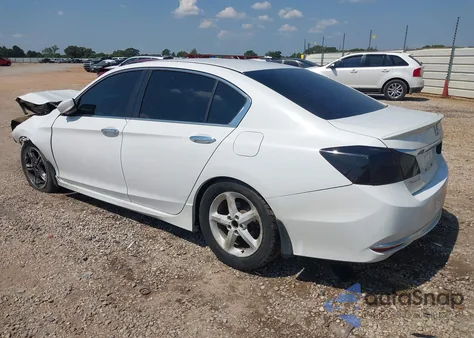 2016 Honda Accord Sport from USA, damaged, VIN 1HGCR2F56GA132087